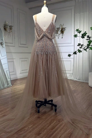 Jasmin Bead-Embellished Tulle Midi Dress - By Baano