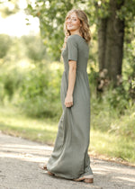 Jasmine Ribbed Maxi Dress