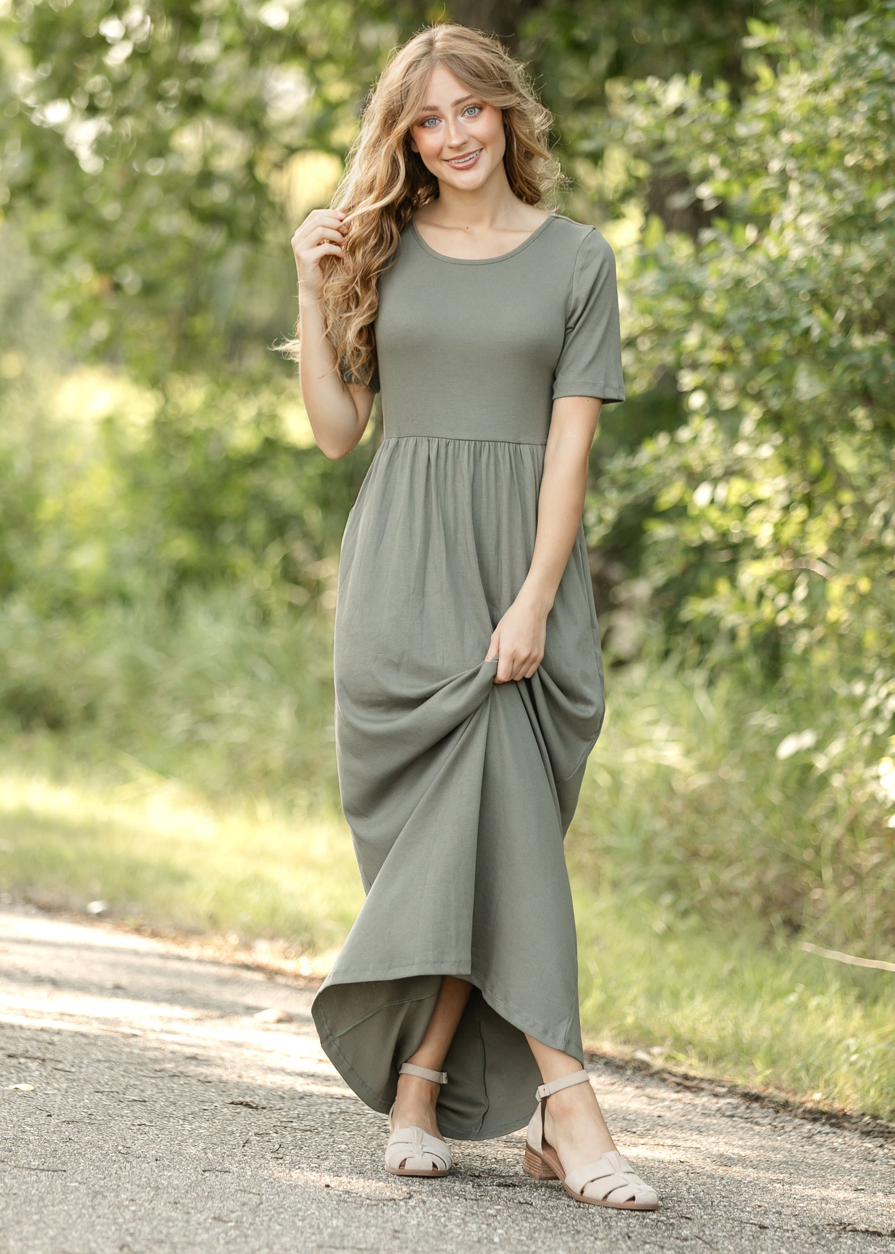 Jasmine Ribbed Maxi Dress