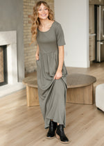 Jasmine Ribbed Maxi Dress Inherit Co.