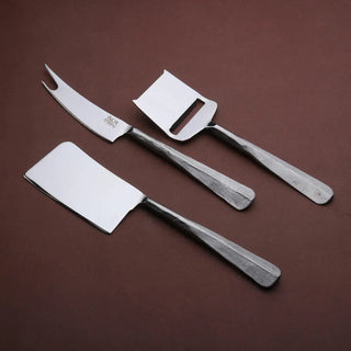 Ridge Cheese Knives 3 Pc. Set INOX Artisans