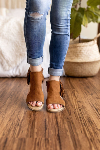Jas Sandal in Tan Naughty Monkey