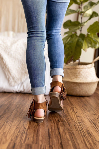 Jas Sandal in Tan Naughty Monkey
