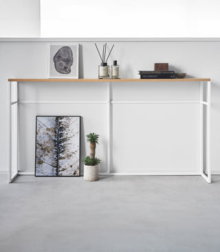 Long Console Table - Steel