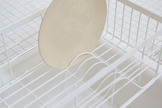 Over-the-Sink Dish Rack - Steel + Wood - By Baano
