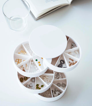 Stacked Jewelry Organizer - Sectioned - By Baano