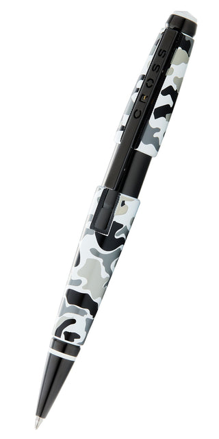 Edge™ Black and White Camo Gel Rollerball Pen - By Baano