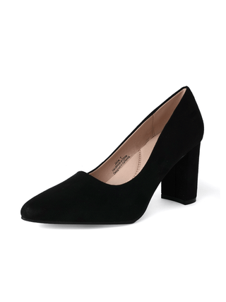 Jolie | Black Suede