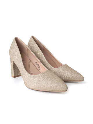 Jolie | Gold Glitter