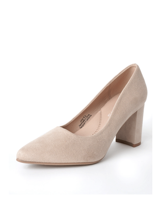 Jolie | Light Taupe Suede