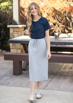 Jordan Knit Midi Skirt