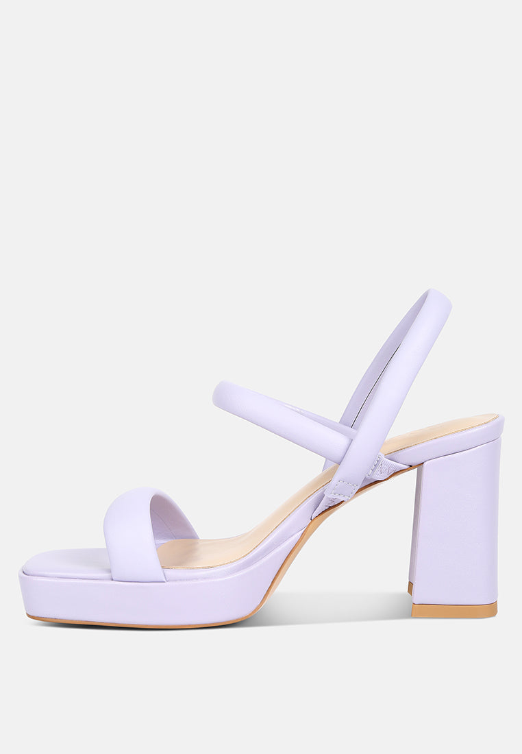 Joslyn Slingback Block Heel Sandals
