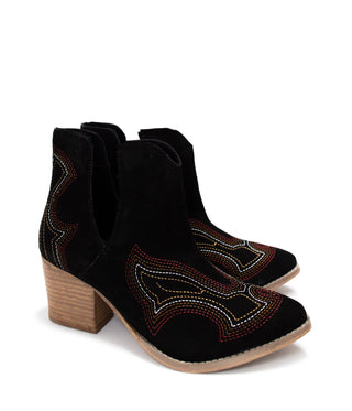 Journee Ankle Boots in Black - By Baano