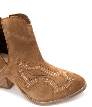 Journee Ankle Boots in Tan - By Baano