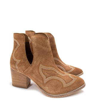 Journee Ankle Boots in Tan - By Baano