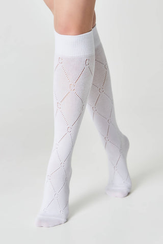 Cotton Knee Highs Conte Classic 007 - By Baano