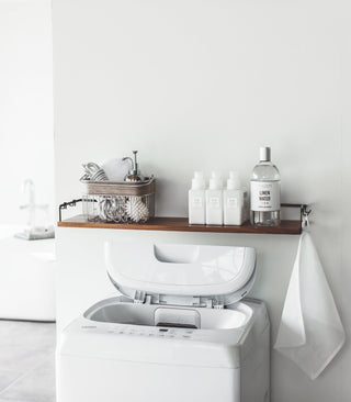 Wall-Mounted Shelf (3" H)  - Wood - By Baano