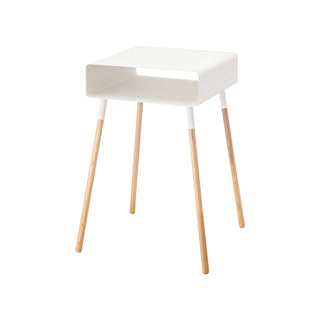 Storage Table - Tall (23" H)  - Steel + Wood - By Baano