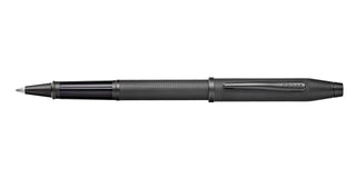 Century® II Black PVD Micro-knurl Rollerball Pen - By Baano