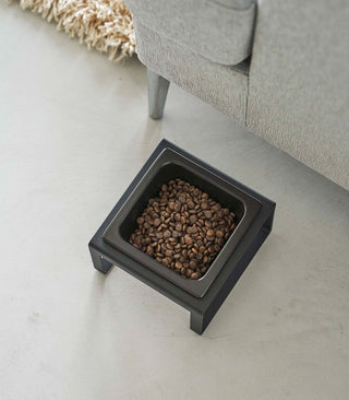 Single Pet Food Bowl - Steel + Ceramic - By Baano