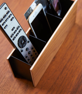 Desk Organizer - Small - Steel + Wood - By Baano