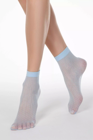 Socks Conte Fantasy 20 - Polka Dot - By Baano