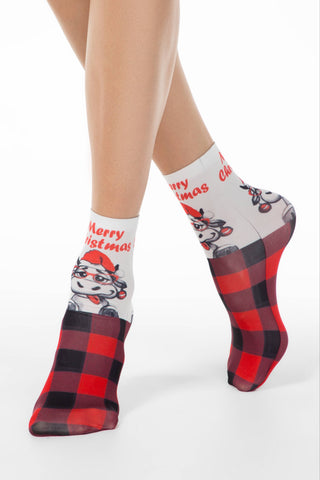 Socks Conte Fantasy 085 - New Year's Designs