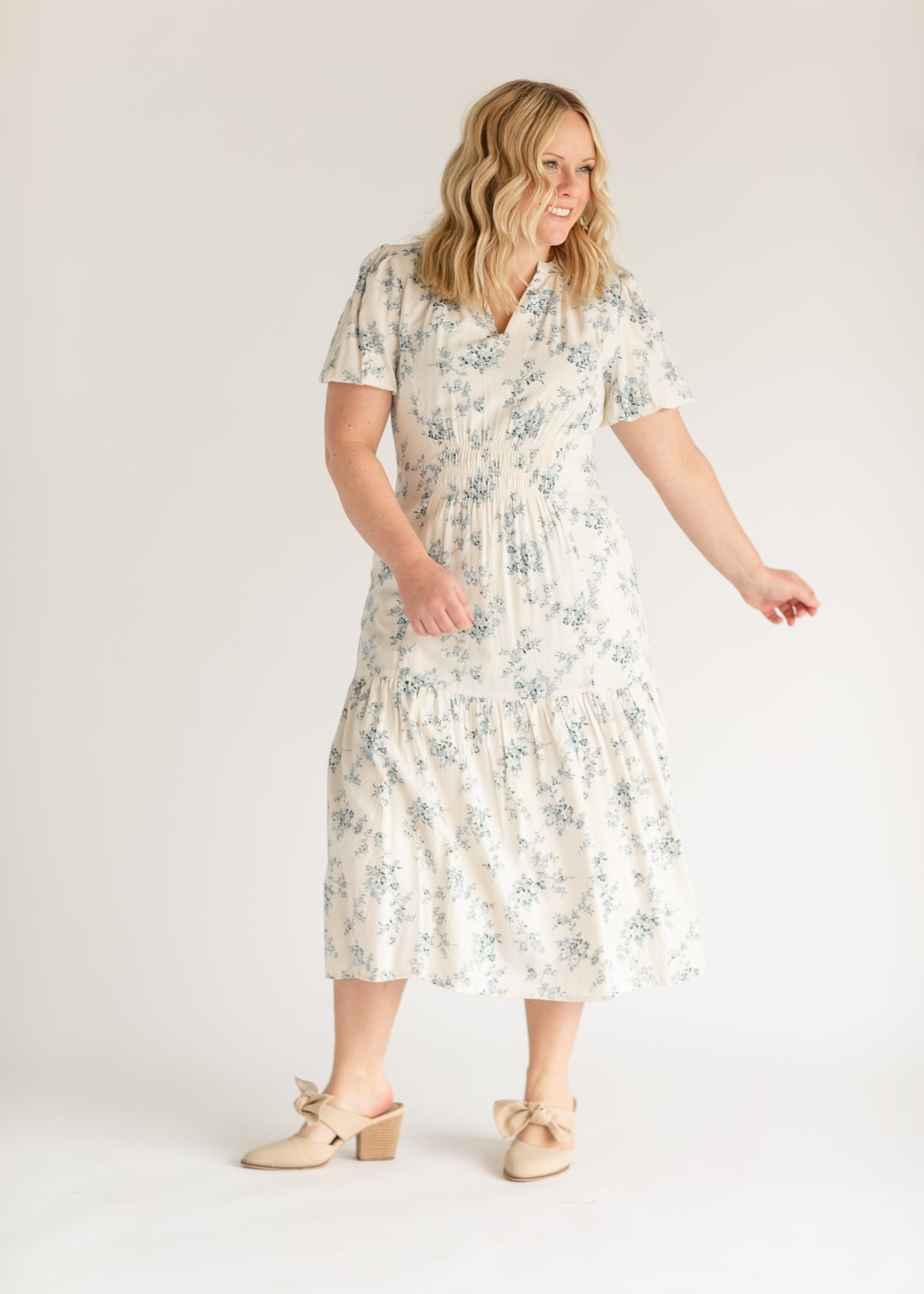 Katrina Floral Maxi Dress - Glamourous Grace