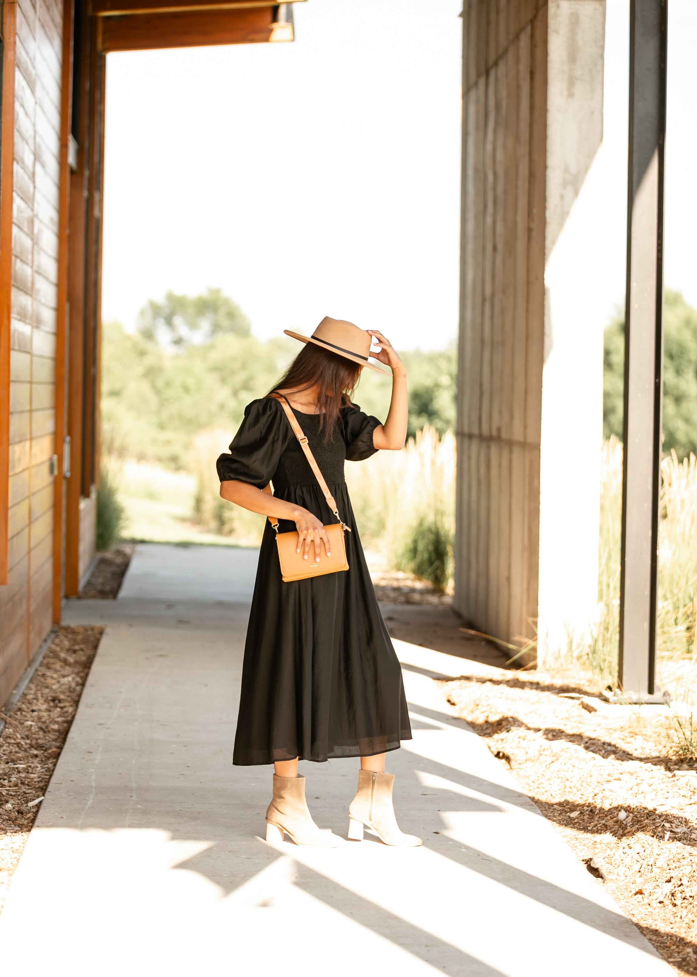 Kayleen Black Maxi Dress - Glamourous Grace