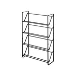 Slim Shoe Rack (31" H)  - Steel - By Baano