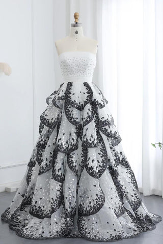 Keep it Stunning Strapless Evening Gown - By Baano