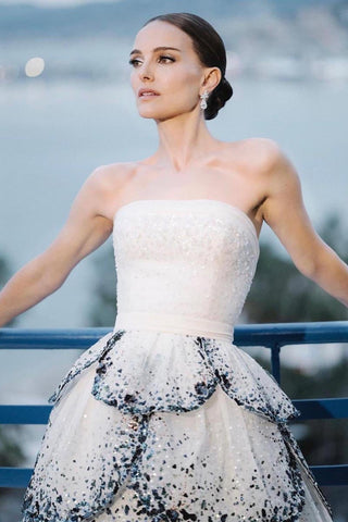 Keep it Stunning Strapless Evening Gown - By Baano