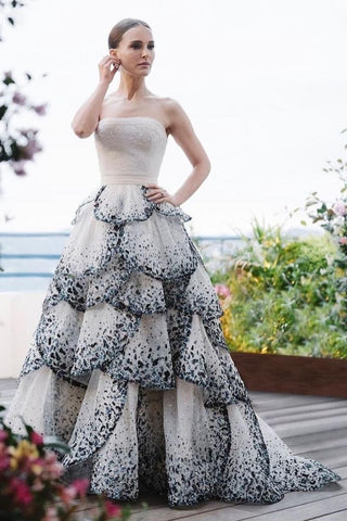 Keep it Stunning Strapless Evening Gown - By Baano