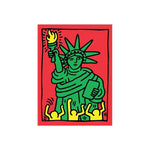 Keith Haring Statue of Liberty Die-Cut Sticker