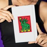 Keith Haring Statue of Liberty Die-Cut Sticker