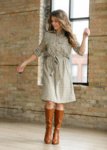 Kimberly Shirt Dress Inherit Co.