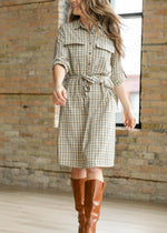 Kimberly Shirt Dress Inherit Co.