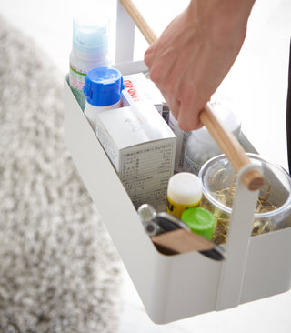 Storage Caddy - Large - Steel + Wood - By Baano