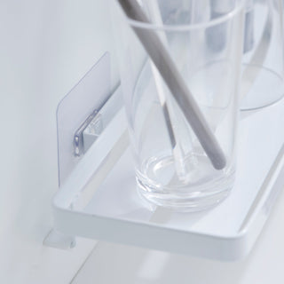 Traceless Adhesive Floating Tray - Steel - By Baano