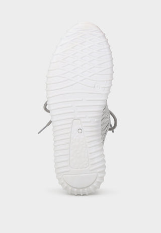 Knitted Black Walking Sneakers