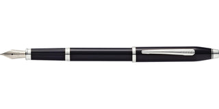 Century® II Black Lacquer Fine Nib Fountain Pen - By Baano