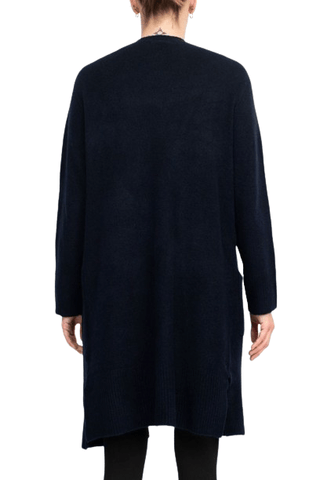 Velvet Heart Open Front Long Sleeve Ribbed Cuffs and Hem Knit Oversize Cardigan with Pockets - Glamourous Grace