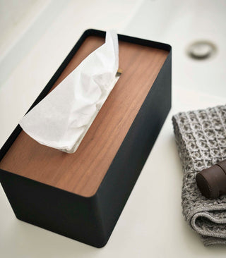 Tissue Box Cover - Rectangle - Steel - By Baano