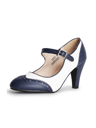 Kym | Navy/Cream