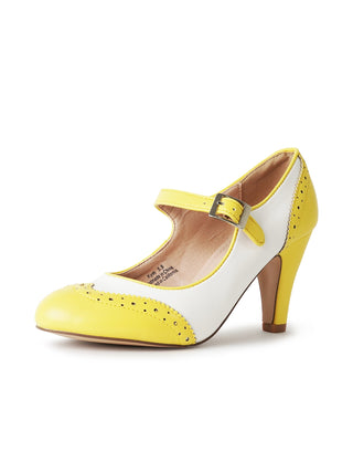 Kym | Yellow/White