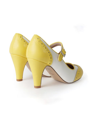 Kym | Yellow/White