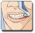 Curvy Angled Toothbrush Soft for Adults Manual Curvy Oral Care