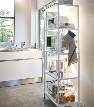 Storage Rack - 67-Inch (67" H)  - Steel - By Baano