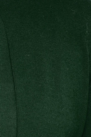 Nina Leonard Crew Neck Hook Closure 3/4 Sleeve Embellished Cuff Solid Knit Bolero - Glamourous Grace