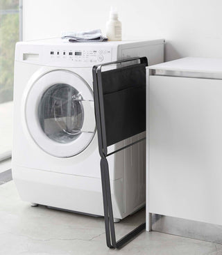 Elevated Laundry Hamper - Steel - By Baano